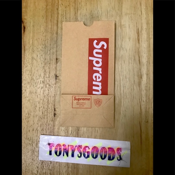 supreme paper bag